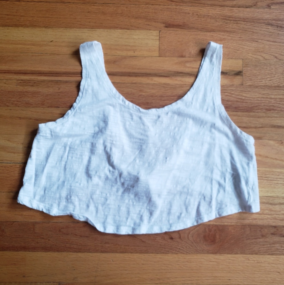 F21 tie crop top